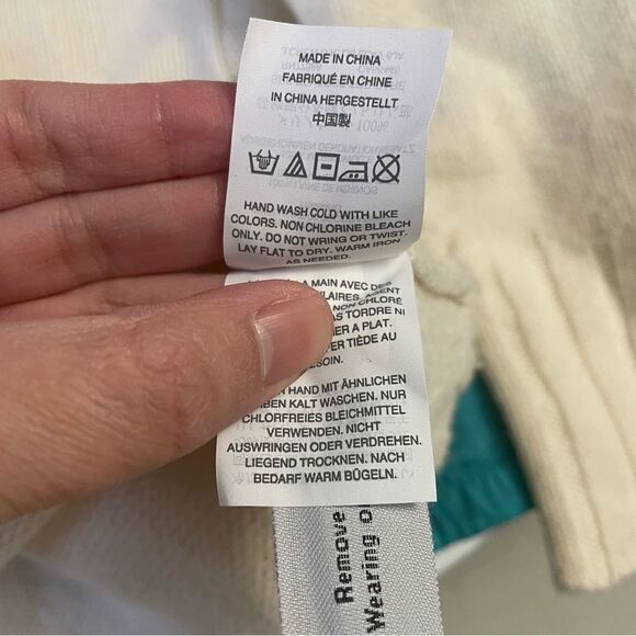 MADEWELL GOLD Star Knit Pullover Sweater 100% merino wool crew neck size XS - Picture 10 of 10